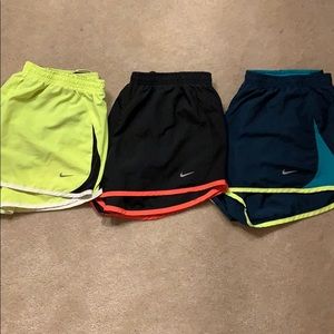 BUNDLE OF NIKE RUNNING SHORTS